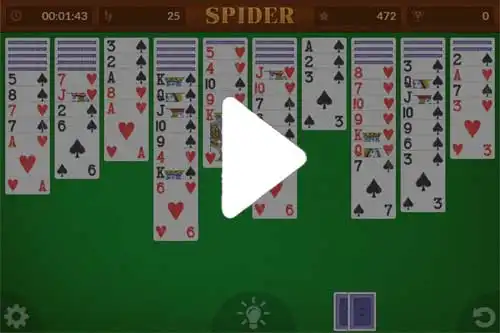 Jugar Solitario Spider Big