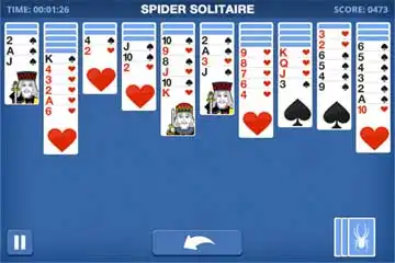 Solitario Spider Azul