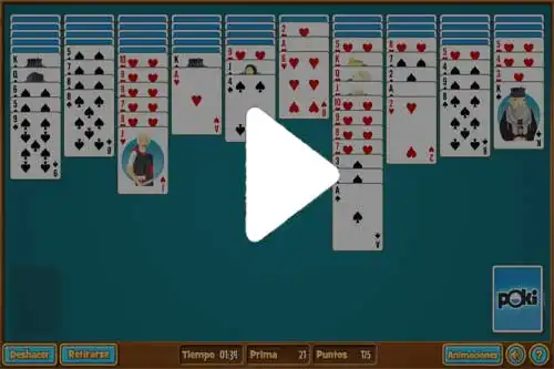 Jugar Solitario Spider Poki